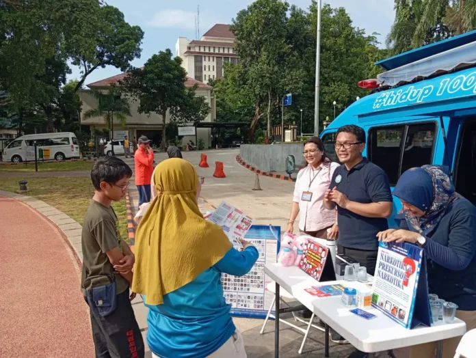 BNN Sosialisasi Pencegahan Narkoba di Depok Open Space