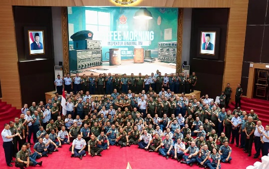 Itjen-TNI-Gelar-acara-Coffee-Morning-bersama-para-pamen-berpangkat-Kolonel-di-jajaran-Mabes-TNI