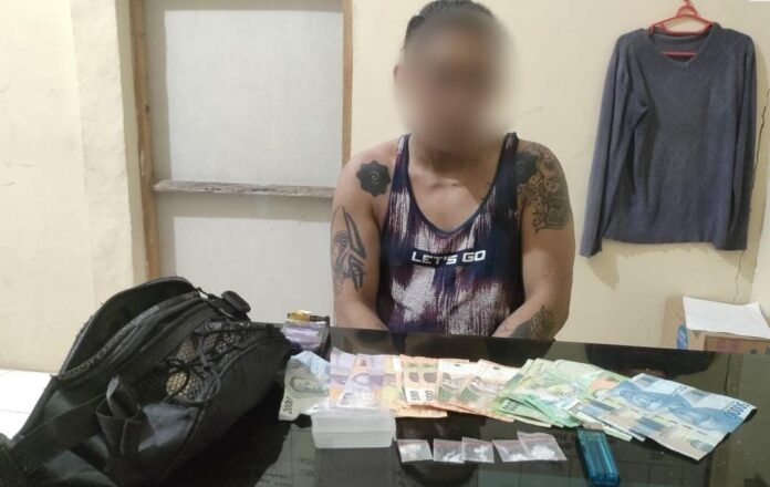 Polsek Batang Tarang Amankan Pria Diduga Edarkan Narkoba