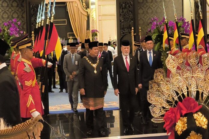 Presiden Prabowo Berkunjung ke Malaysia untuk Terima Penghargaan dari Kesultanan Johor