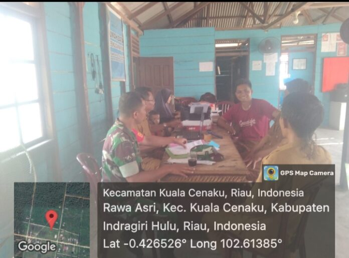 Sosialisasi Bahaya Narkoba Oleh Polsek Rengat Barat, Babinsa Koramil 01_Rengat Juga Berperan Aktif