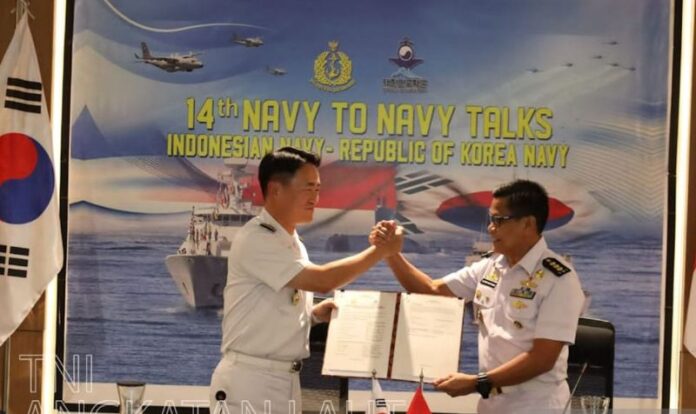 TNI AL dan Angkatan Laut Korea Selatan Perkuat Kerja Sama Militer