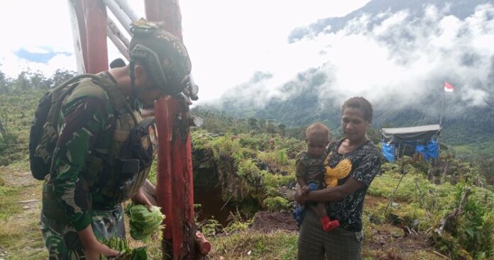 Warga Yokatapa Antusias Sambut Program ROSITA dari Prajurit Habema