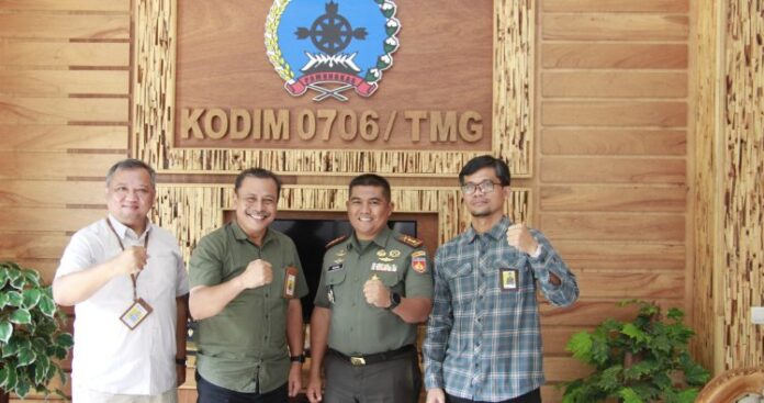 Dandim Temanggung Pajak Kuat, TNI Hebat, Negara Berdaulat Melalui Pelaporan SPT Pajak Tahunan