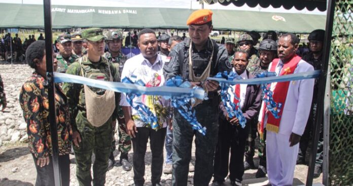 Kasau Marsekal TNI M. Tonny Harjono Resmikan Gereja GPDI Mayangkara di Nduga, Papua