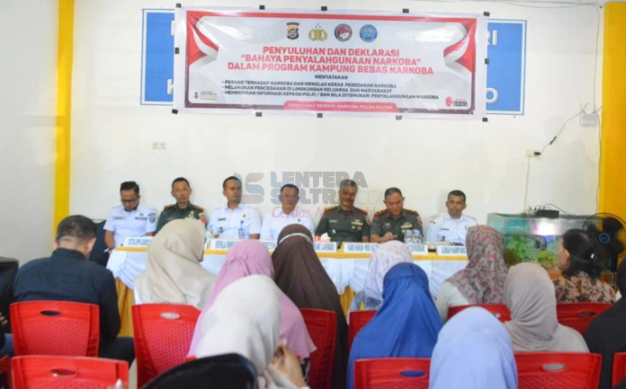 Polda Sultra Adakan Penyuluhan Narkoba di Kampung Salo