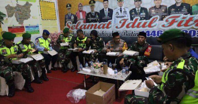 Komitmen Jaga Sinergitas Dalam Pam Lebaran Tahun 2025