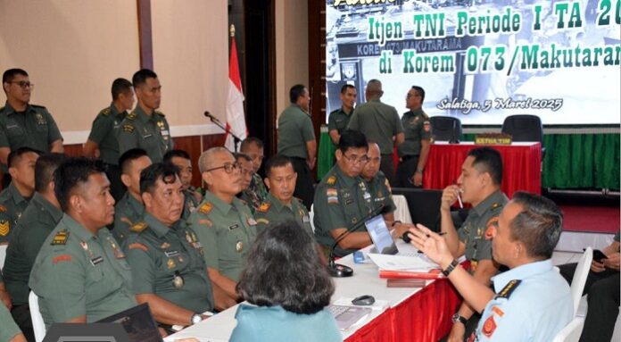 Korem-073-Makutarama-terima-kunjungan-Tim-Itjen-TNI-dalam-rangka-Pengawasan-Audit-Kinerja-Tahun-2025