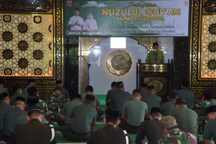 Korem-141-Toddopuli-menggelar-pengajian-Nuzulul-Quran-1446-H-2025-M