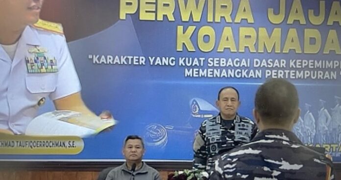 Lanal Bintan Ikuti Pembekalan Perwira Jajaran Koarmada I