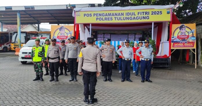 Operasi Ketupat Semeru 2025 TNI dan Polri Bersinergi untuk Keamanan Terminal Gayatri Tulungagung
