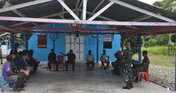 Pastikan Sesuai Kriteria Pimpinan, Dandim 1710_Mimika Tinjau Rencana Lokasi Sasaran Fisik TMMD ke-124 TA 2025 di Distrik Iwaka