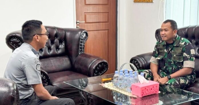 Perkuat Kerjasama, Dandim 1710_Mimika Melakukan Kunjungan ke Kantor Imigrasi Mimika