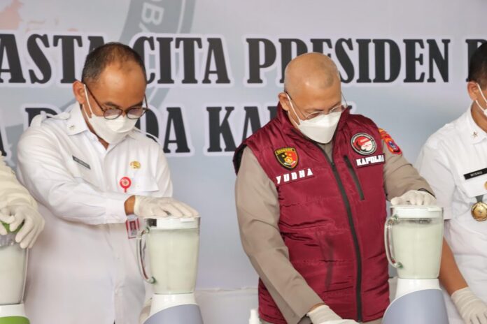 Polda Kalsel Musnahkan Barang Bukti Narkotika Hasil Pengungkapan Kasus