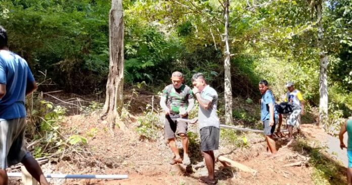 Satgas TMMD Ke-123 Kodim 1510_Sula, Fokus pada Pemasangan Pipanisasi untuk Manunggal Air