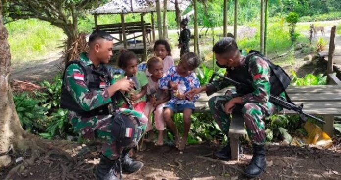 TNI Garda Terdepan Kontribusi Nyata dalam Percepatan Pembangunan Papua