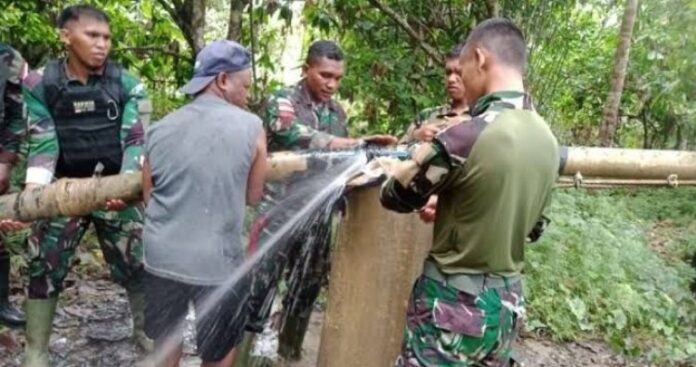 TNI Pelopor Keamanan dan Pembangunan di Papua