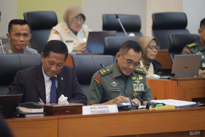 Wakil Menteri Pertahanan Hadiri Rapat Kerja, Komisi I DPR RI dan Pemerintah Sepakati Pembicaraan Tingkat I RUU TNI