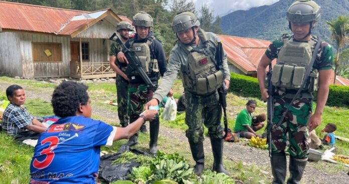 Harapan dari Beoga Saat Prajurit TNI Jadi Pahlawan Pasar
