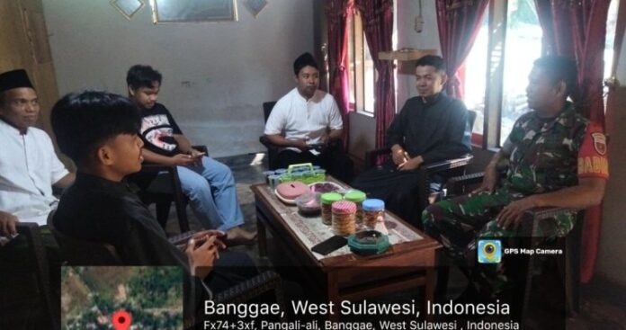 Personel Koramil Eratkan Kemanunggalan TNI dan Rakyat