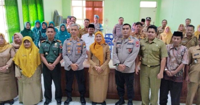 Tingkatkan Soliditas, Danramil 0804_10 Kawedanan Hadiri Rapat Koordinasi