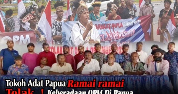 Tokoh Adat Papua Bersatu Tolak Keberadaan OPM