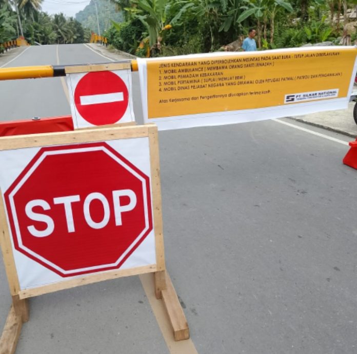 1-Proyek pembangunan jalan ruas Tinombo Molosipat, Kabupaten Parigi Moutong, Sulawesi Tengah (Sulteng)