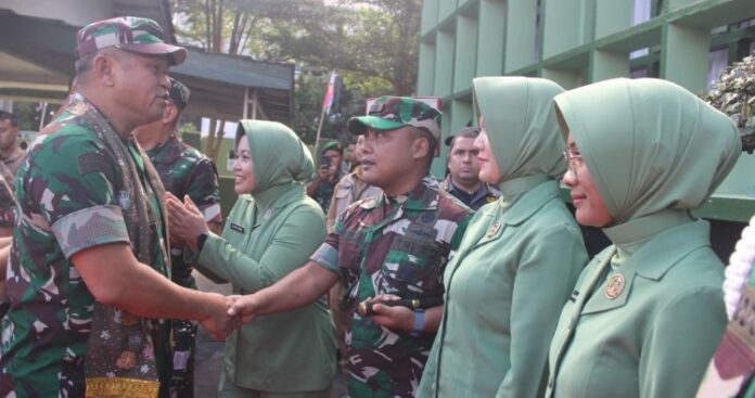 Dandim 0722_Kudus Hadiri Penyambutan KASAD Jenderal TNI Maruli Simanjuntak