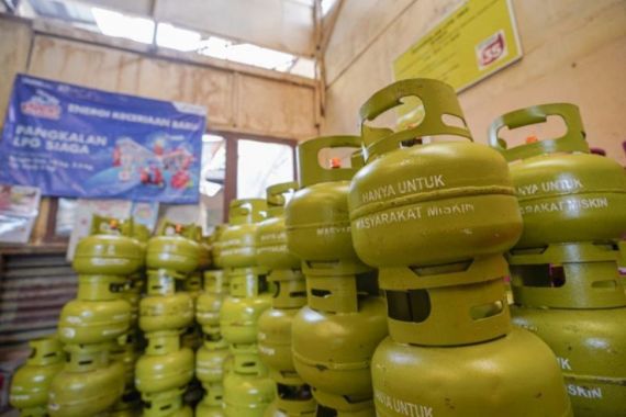 Pangkalan LPG 3 kg alias gas melon yang terdaftar di PT Pertamina (Persero)