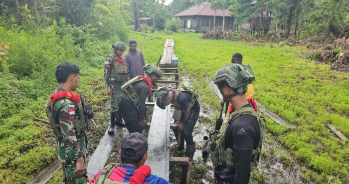 TNI Bangun Jembatan Masa Depan