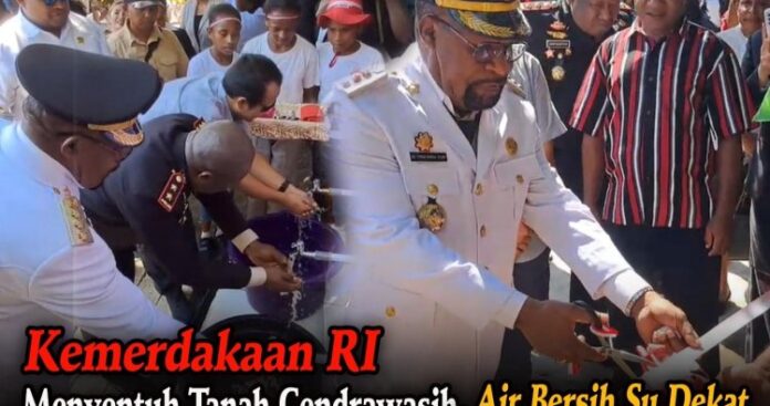 Air Bersih Hadir di Tanah Cenderawasih