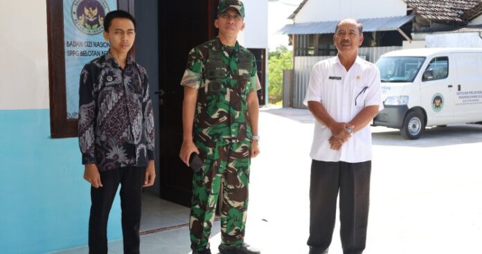 Dandim Magetan Tinjau Layanan Gizi Siswa