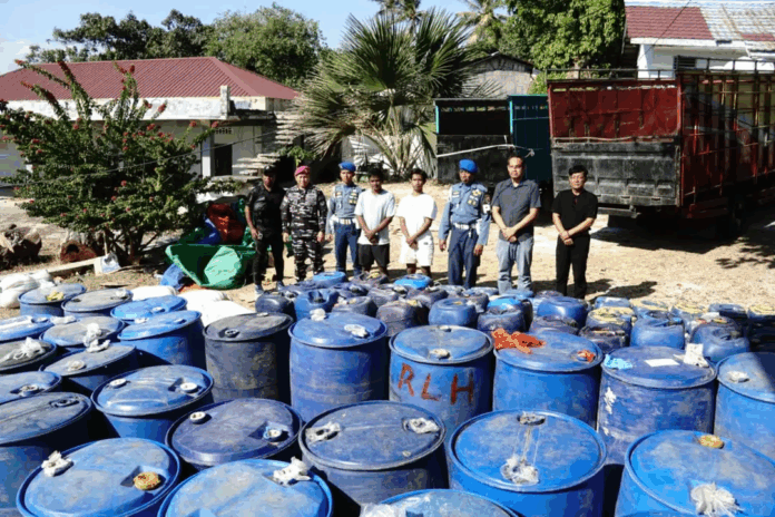 Kodaeral VII Gagalkan Peredaran 13,61 Ton Miras Ilegal Antar Pulau Melalui Pelabuhan Bolok