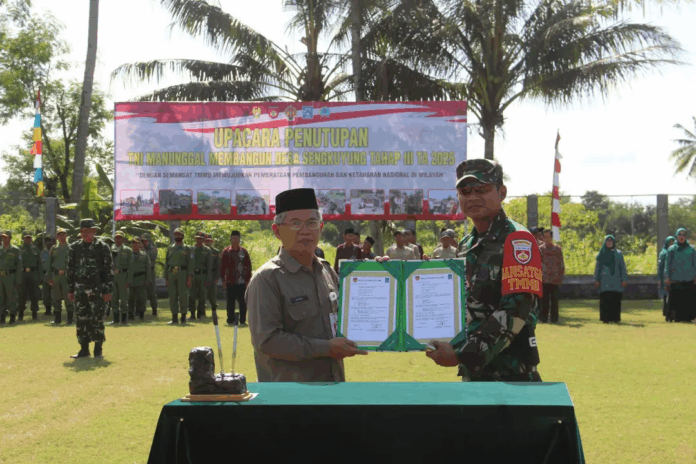 Kodim Sleman Tutup TMMD Sengkuyung Tahap III