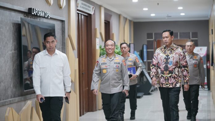 Rapat persiapan Gerakan Pangan Murah (GPM) serentak yang dipimpin Irwasum Polri, Komjen Pol. Prof. Dr. Dedi Prasetyo, S.H., M.Hum., M.Si., M.M.