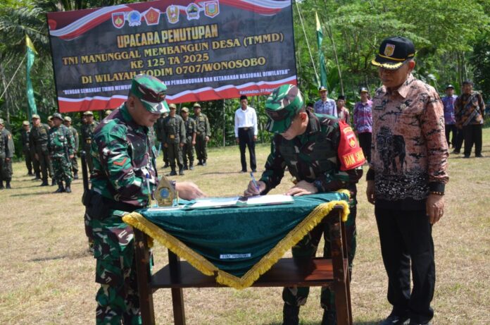 TMMD Sengkuyung Wonosobo Resmi Ditutup